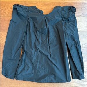 Maje Black Long Sleeve Blouse